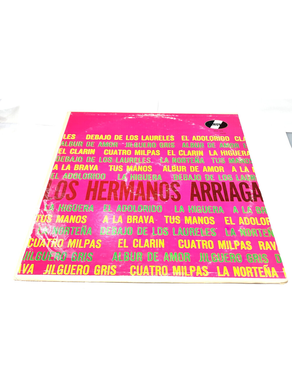 Los Hermanos Arriaga Self-Titled Vinyl LP Primovox PRV 032 Rare Latin Norteño NM